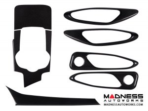 Alfa Romeo Giulia Complete Interior Trim Kit - Carbon Fiber - Pre '20 Models Alfa Romeo Giulia Complete Interior Trim Kit - Carbon Fiber - Pre '20 Models